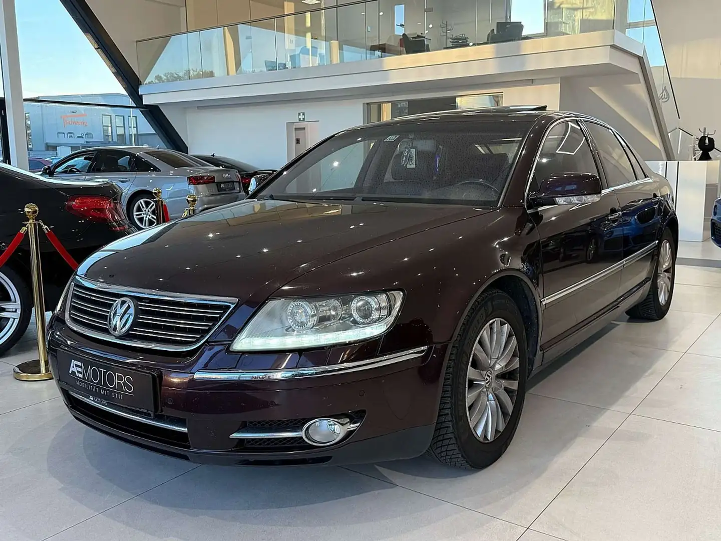 Volkswagen Phaeton V6 TDI D-PF 4motion // MEGA-VOLL // KREDIT // Braun - 2