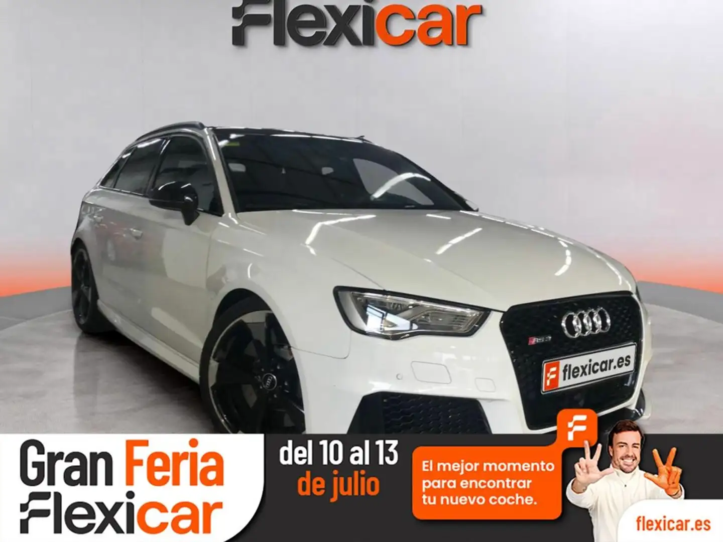 Audi A3 2.5 TFSI RS3 S tronic quattro Sportback Blanc - 1