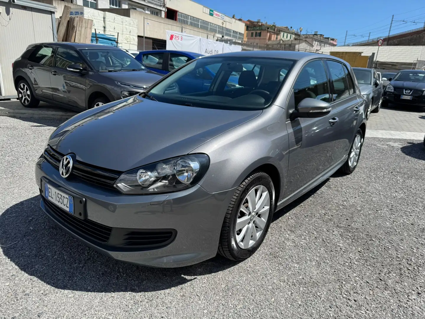 Volkswagen Golf 6 TDI 1.6 HIGLINE KM 73 MILA Grigio - 1