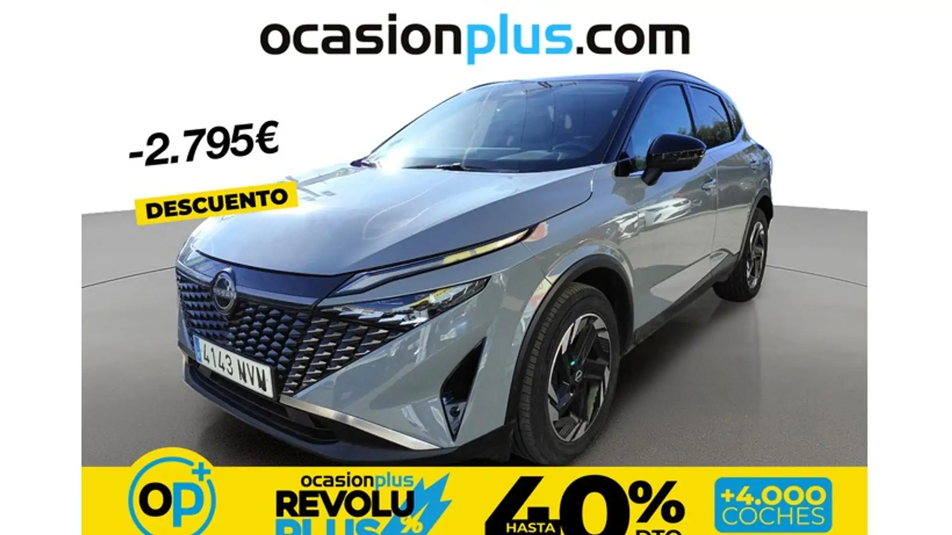 Nissan Qashqai 1.3 DIG-T mHEV 12V N-Connecta 4x2 103kW Grau - 1