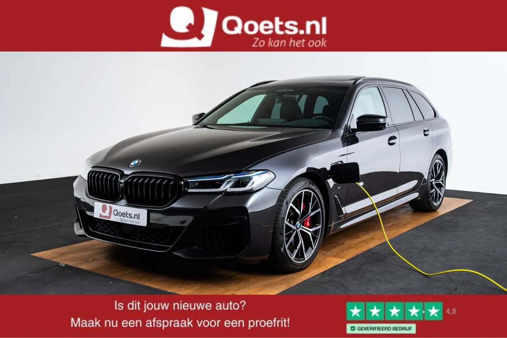 BMW 530 5-serie Touring 530e High Executive M Sport - Pano Gris - 1