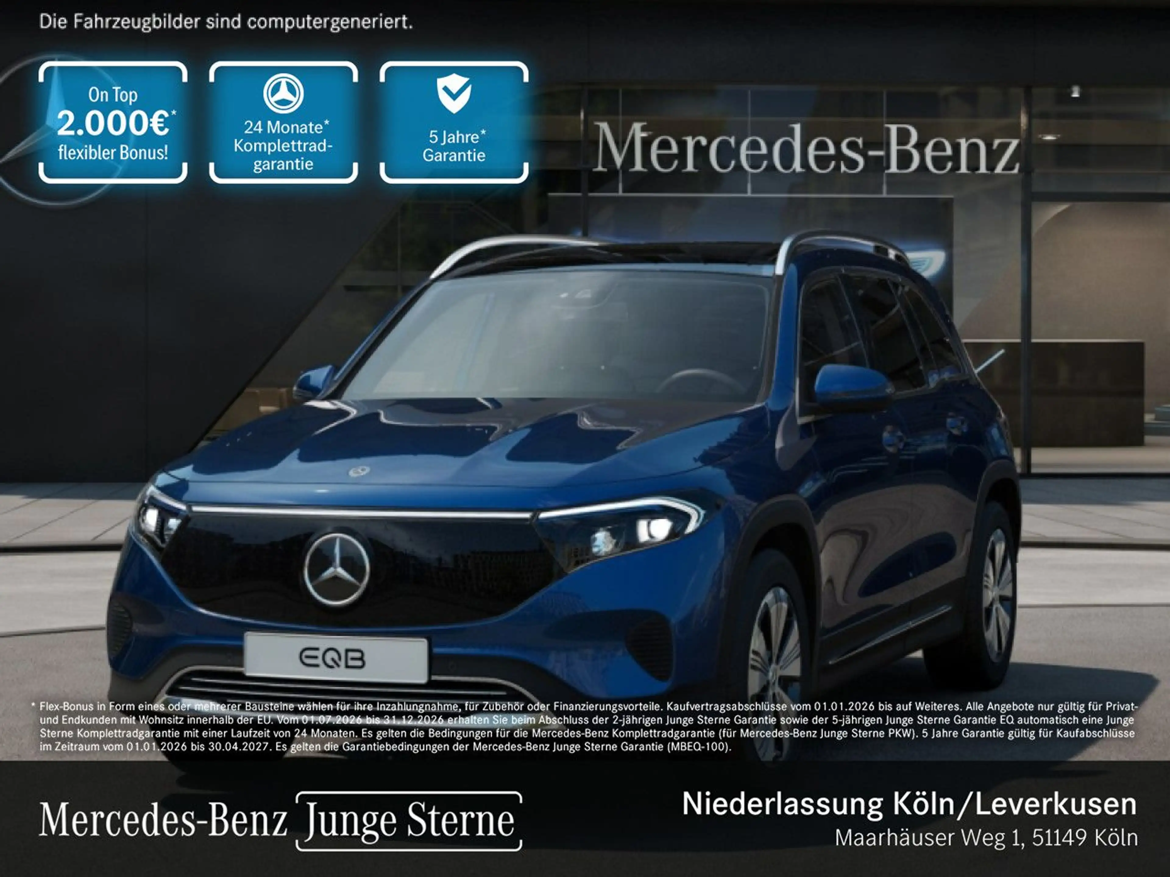 Mercedes-Benz EQB 250 PROG+ADVANCED+PANO+KAMERA+MEMORY+SPUR