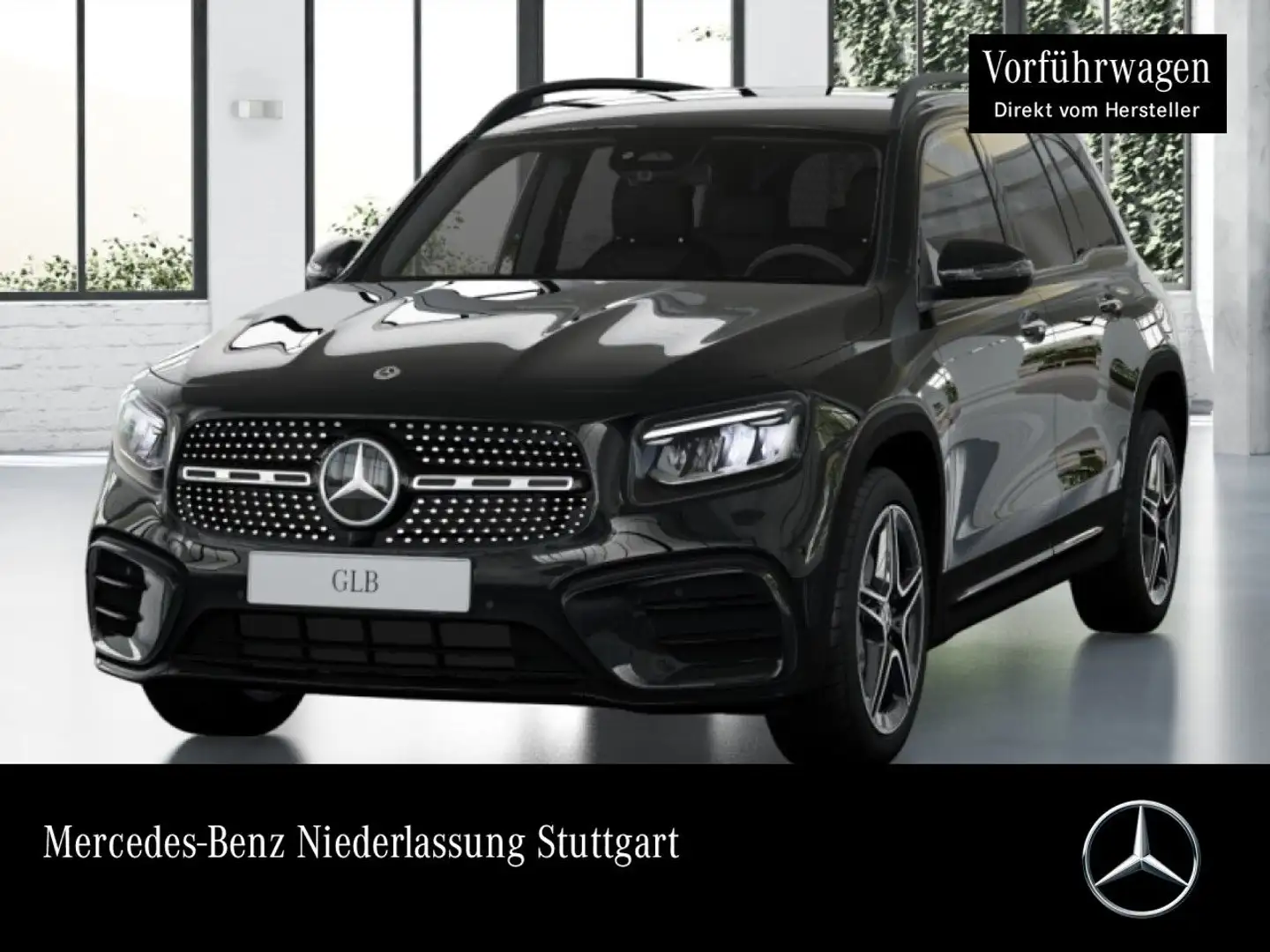 Mercedes-Benz GLB 220 4M AMG+NIGHT+AHK+LED+KAMERA+19"+TOTW+8G Schwarz - 1