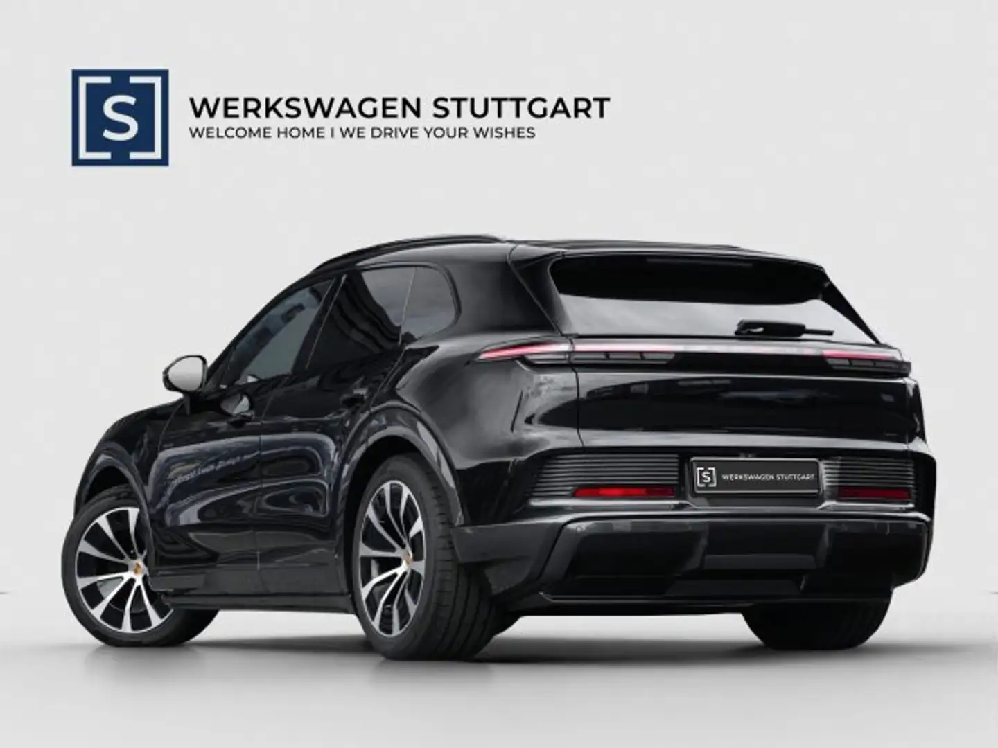 Porsche Cayenne Electric PANO I AHK I 4-RAD LKG I CHRONO Navi/Pano.-Dach/Keyless-Start/Standheizung/Klima/LED/Sportpaket/eSitz./Tempomat Schwarz - 1