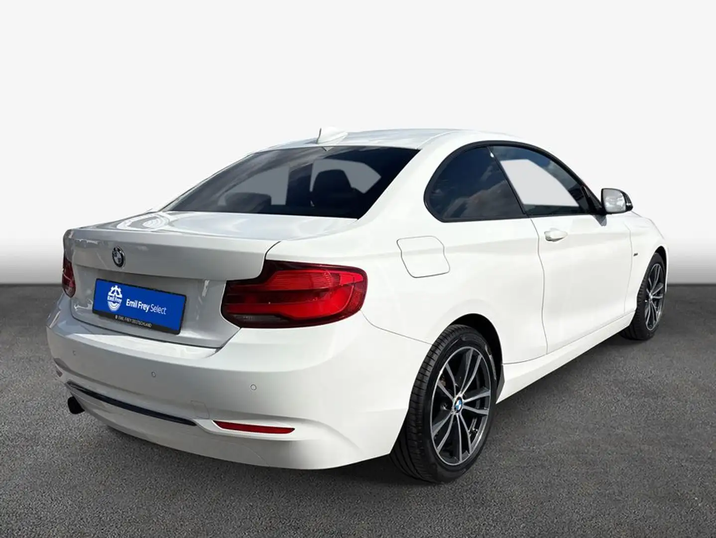 BMW 218 i Coupe Aut. Sport Line Blanc - 2