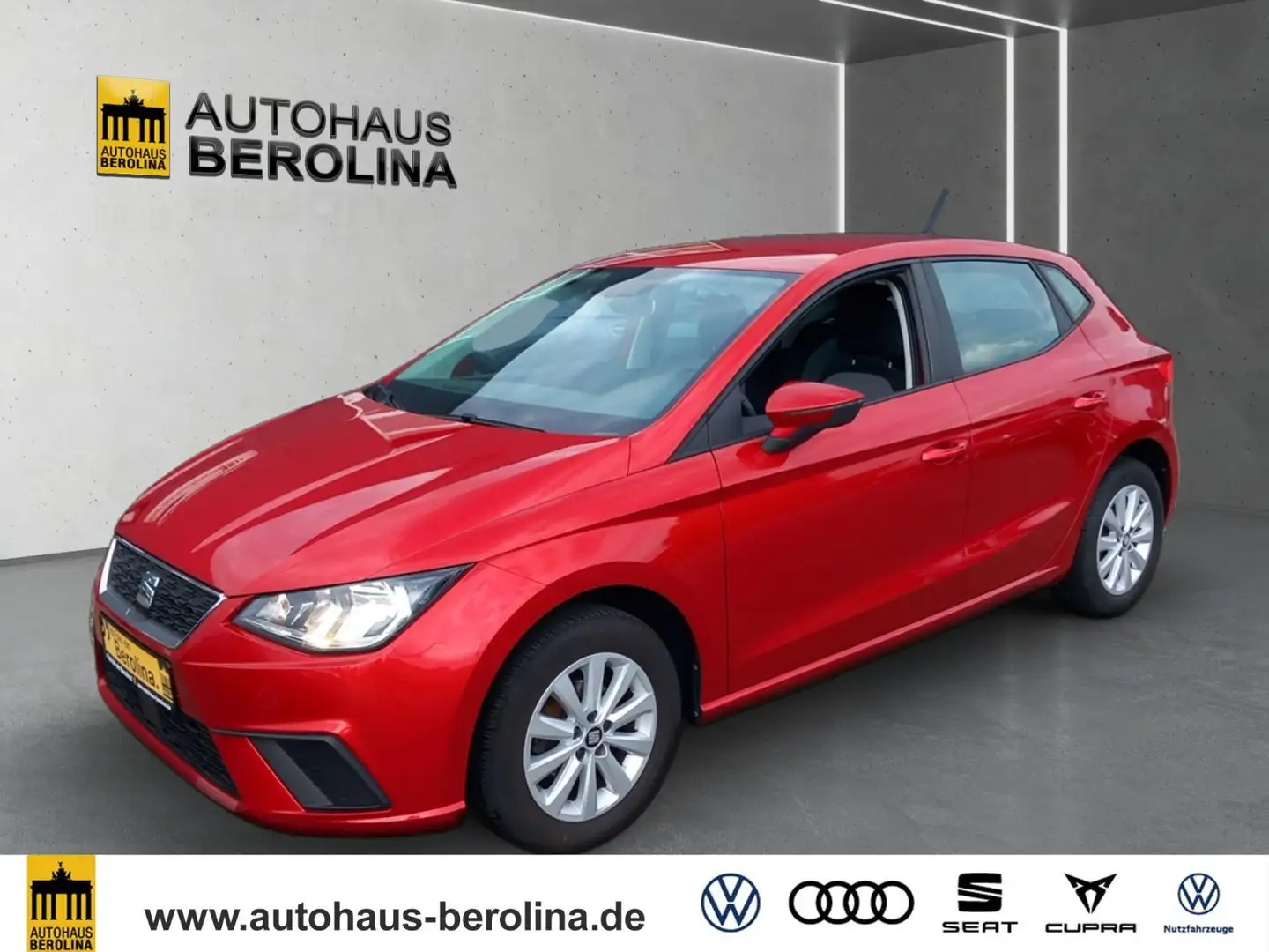 SEAT Ibiza 1.0 TSI Style *NAV*PDC*SHZ* Rouge - 2