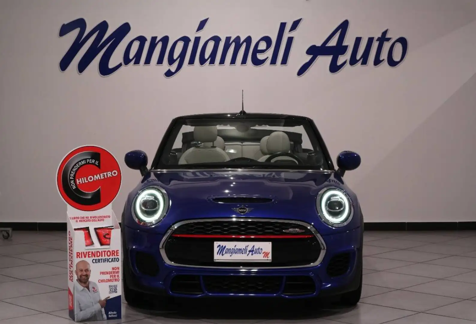 MINI John Cooper Works Cabrio 2.0 John Cooper Works auto Bleu - 2