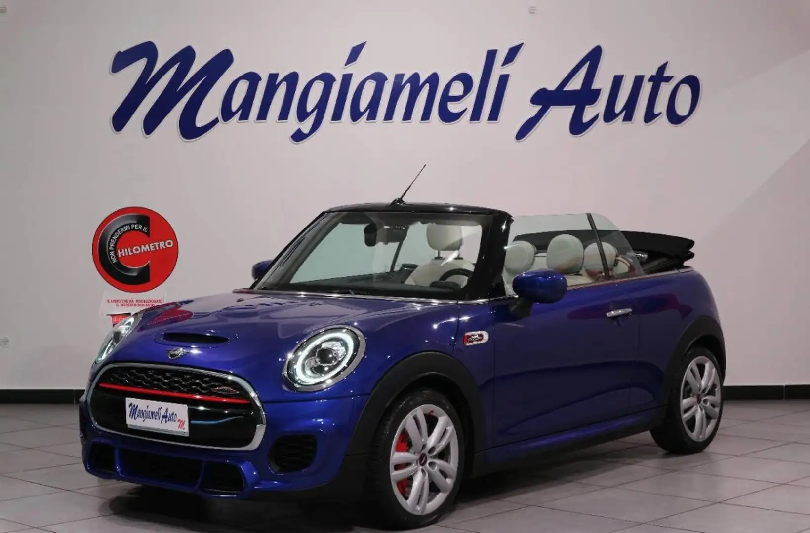 MINI John Cooper Works Cabrio 2.0 John Cooper Works auto Синий - 1