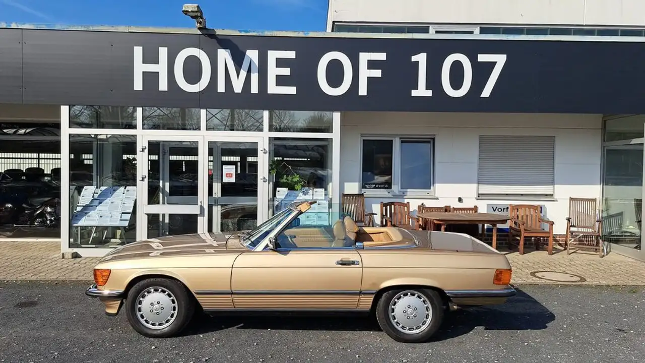 Mercedes-Benz SL 560 wenig km, foto 1