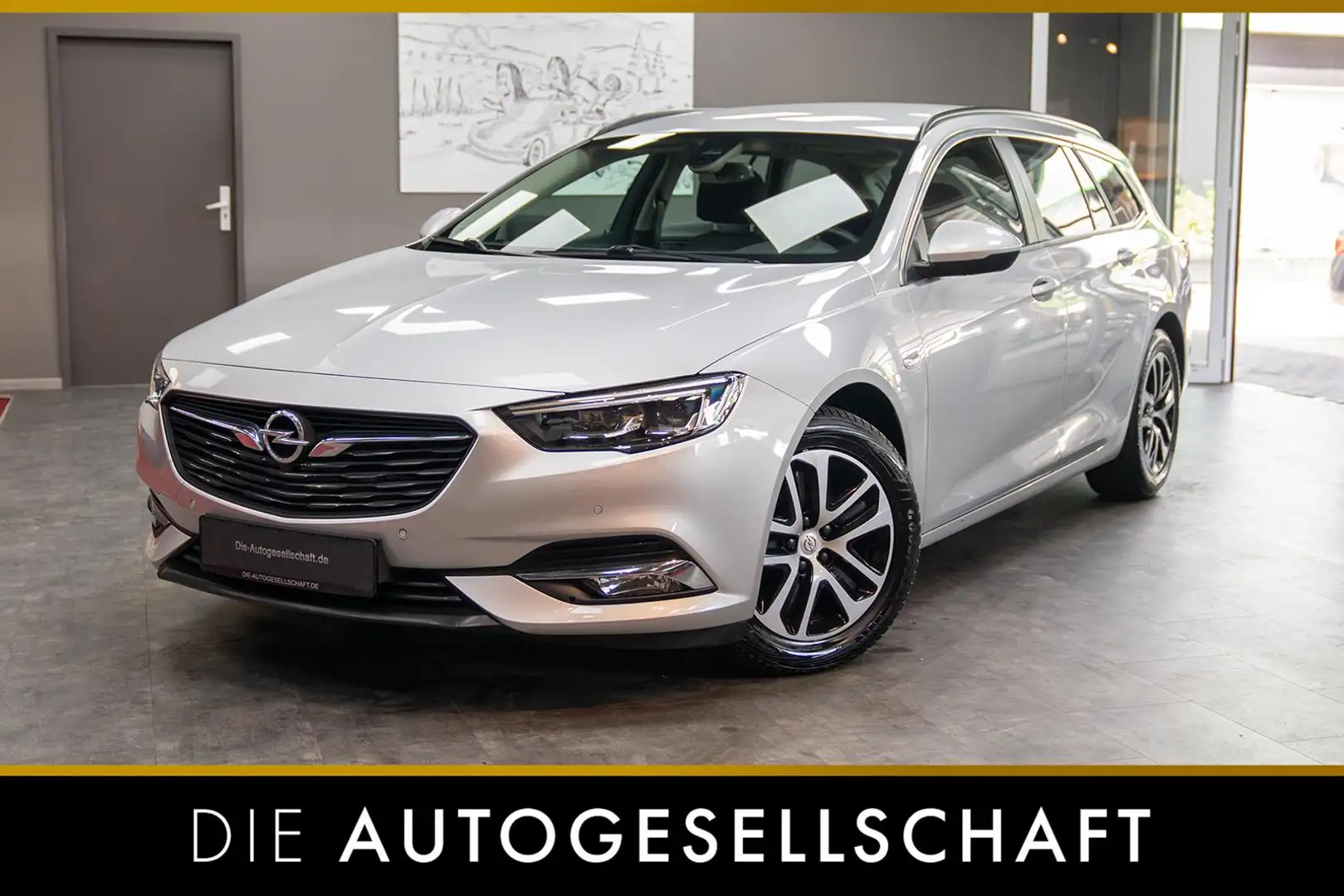 Opel Insignia ST Edition 1.6 CDTI*LED*NAVI*KAMERA*2.HD* Srebrny - 1
