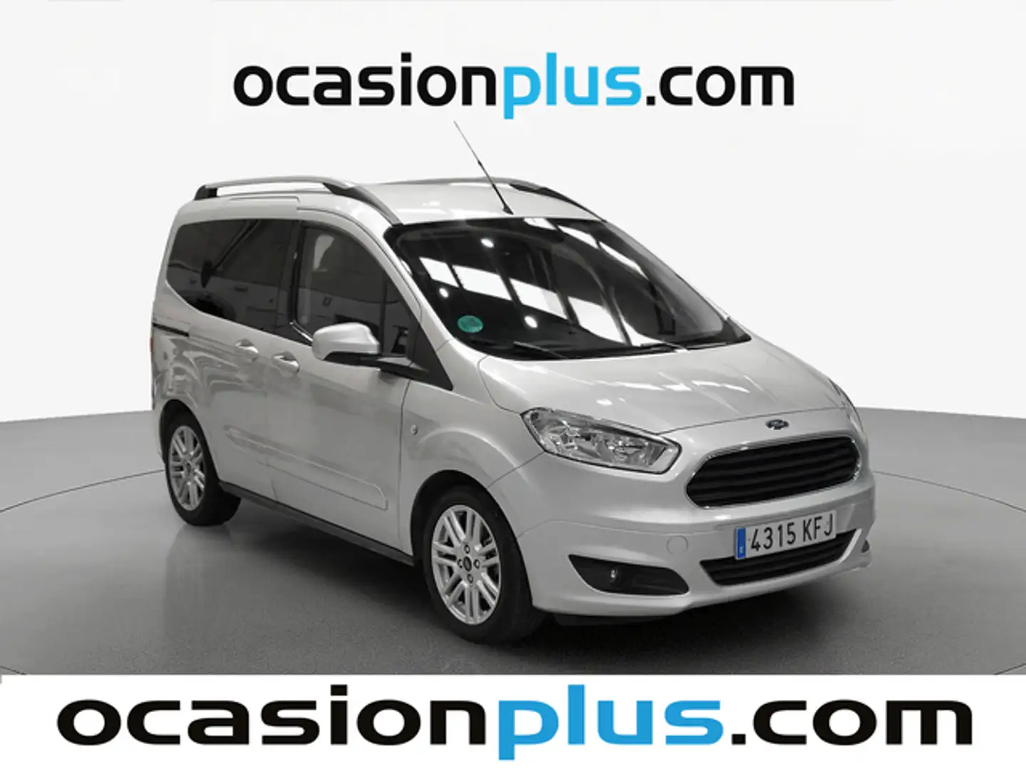 Ford Tourneo Courier 1.0 Ecoboost Titanium Plateado - 2