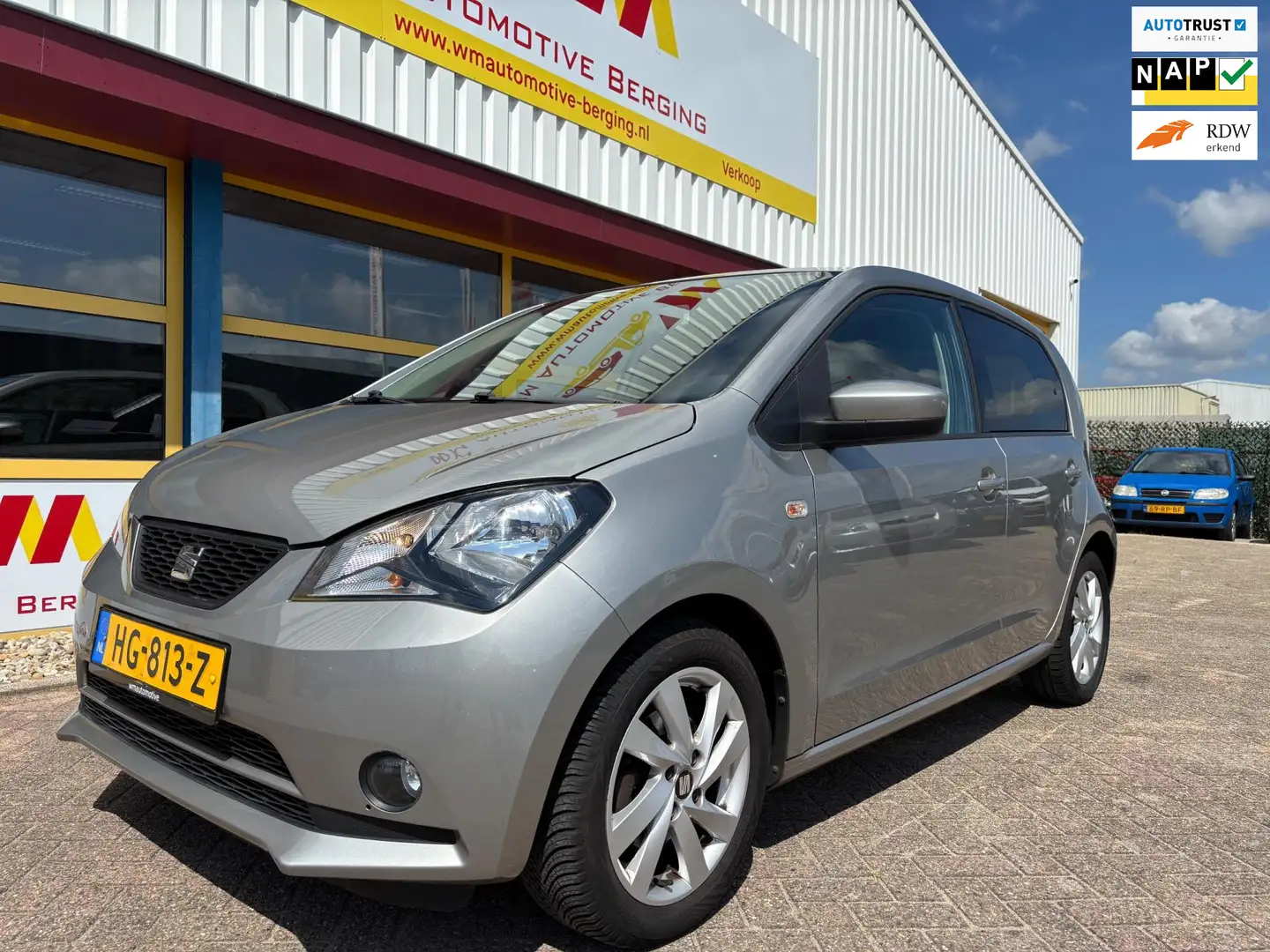 SEAT Mii 1.0 Sport Connect AIRCO Grijs - 1