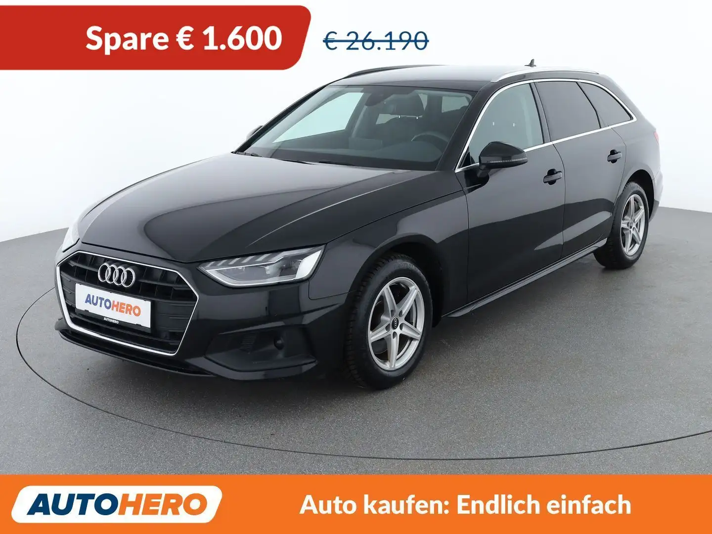 Audi A4 35 TDI Mild-Hybrid Schwarz - 1