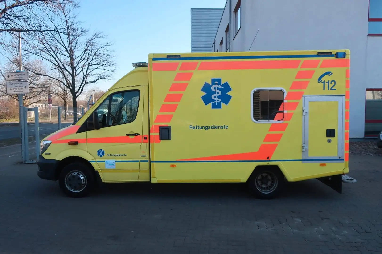 Mercedes-Benz Sprinter II 516/NGT/Klima/Automatik/RTW/KTW Galben - 2