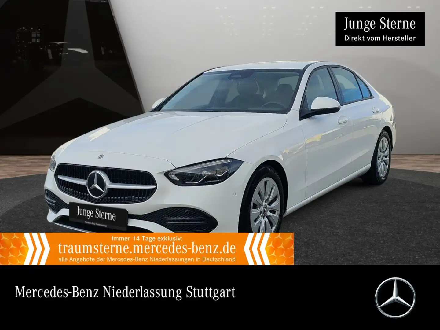 Mercedes-Benz C 180 LED+KAMERA+KEYLESS+9G Blanc - 1