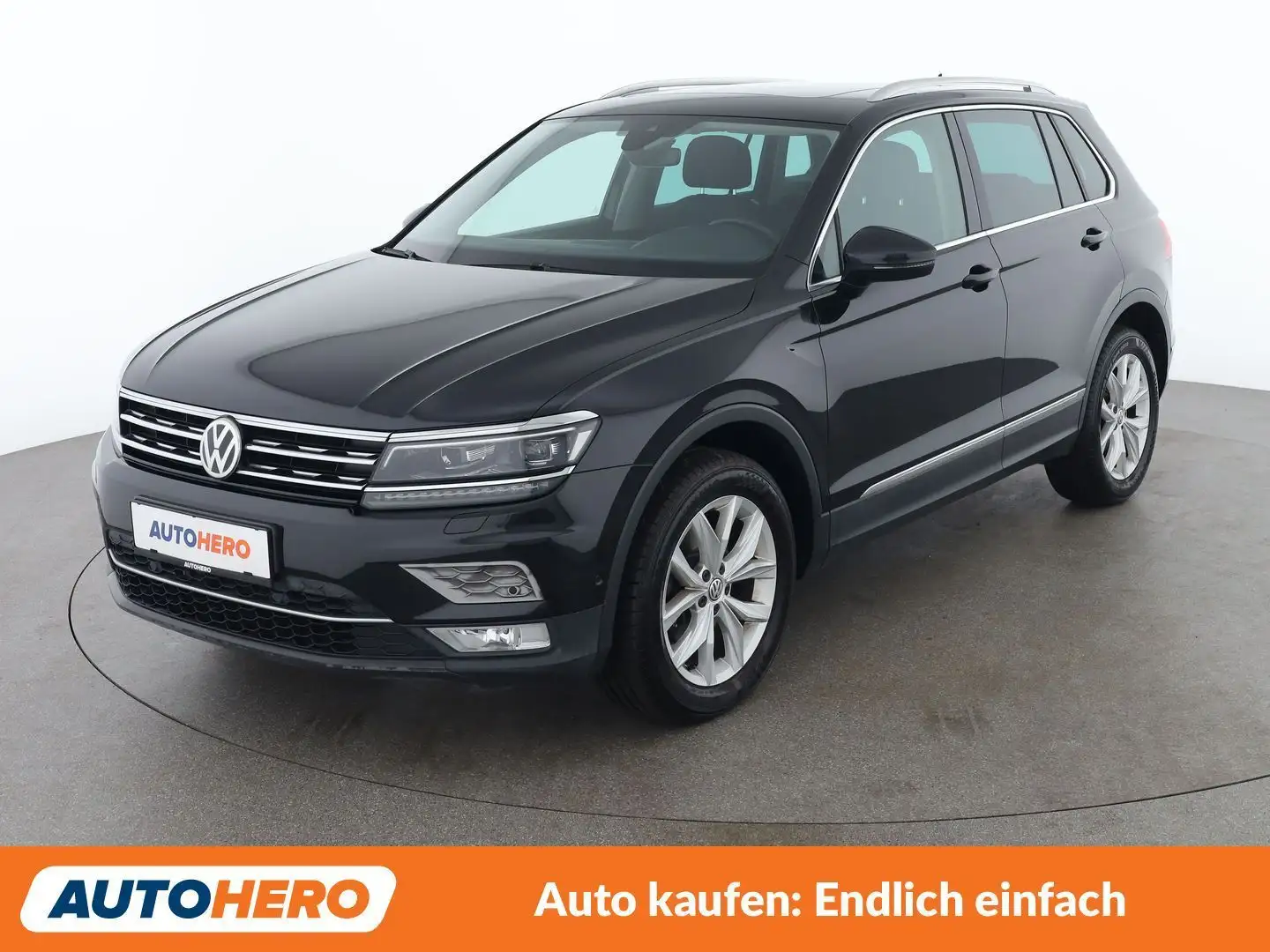 Volkswagen Tiguan 2.0 TDI Highline 4Motion BlueMotion Tech Schwarz - 1