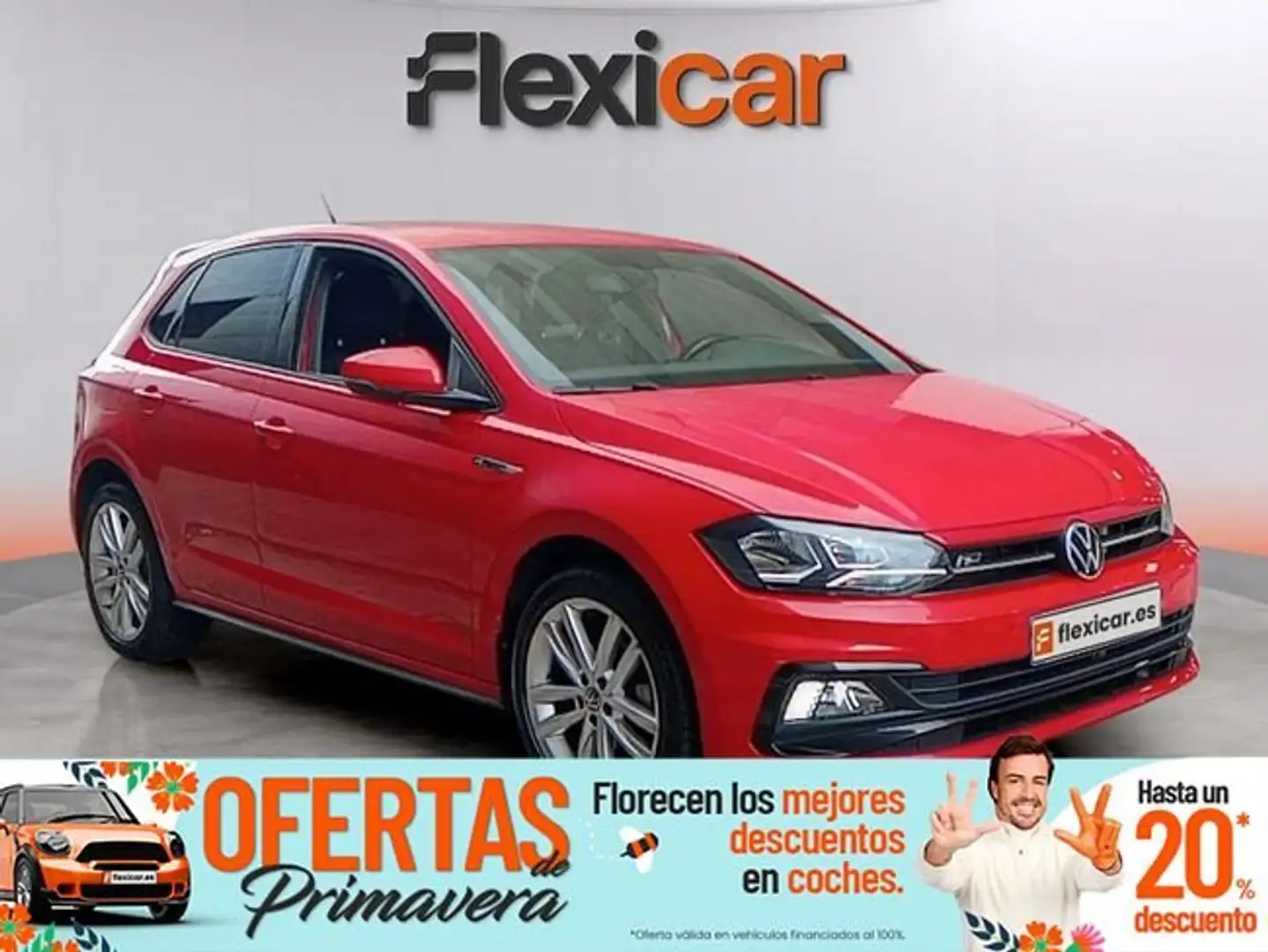 Volkswagen Polo 1.0 TSI R-Line 81kW Rot - 1