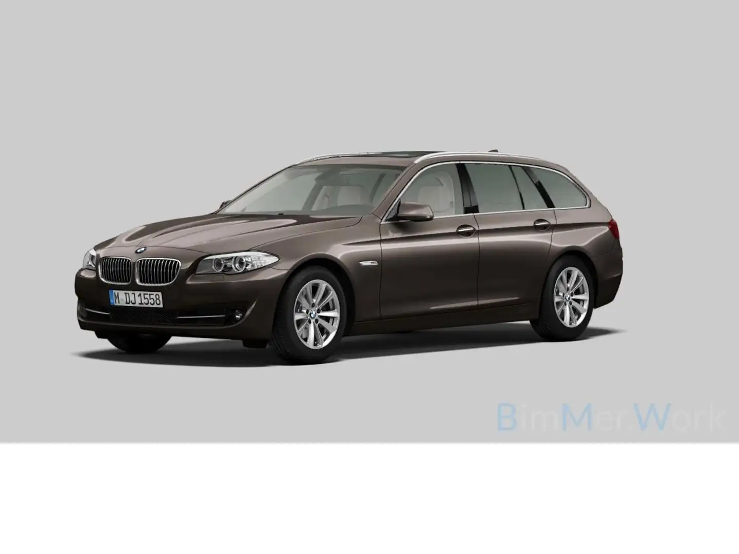 BMW 523 523i F11 Aut. Pano HUD NaviProf Memory 2.Hd. Hnědá - 2