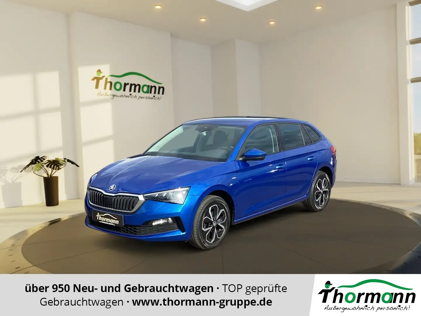 Skoda Scala Drive 125 1.5 TSI AHK,Sitzheizung,SmartLink Blau - 1