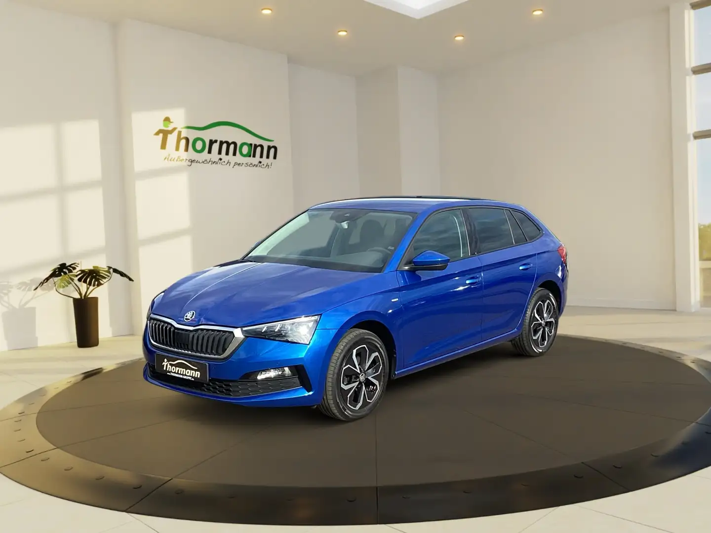 Skoda Scala Drive 125 1.5 TSI AHK,Sitzheizung,SmartLink Blau - 2
