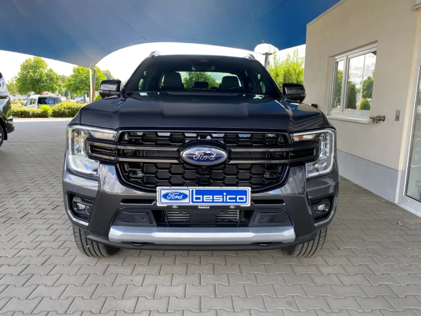Ford Ranger Wildtrak DoKa e4WD+iACC+BLIS+AHK+PDC+LMF+ Gris - 2