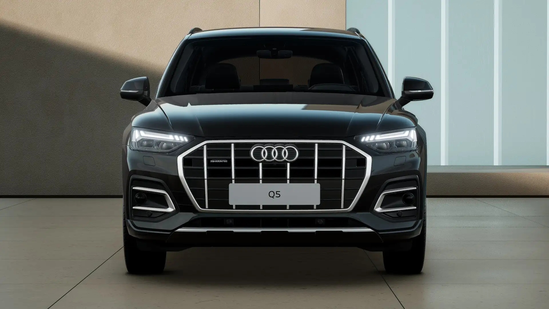 Audi Q5 40 TFSI qu MATRIX AHK ACC NAVI Kam. Advanced Schwarz - 2