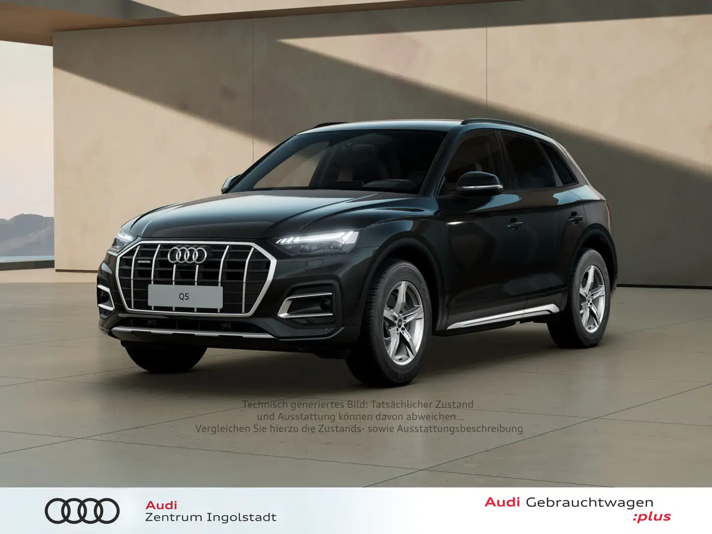 Audi Q5 40 TFSI qu MATRIX AHK ACC NAVI Kam. Advanced Schwarz - 1