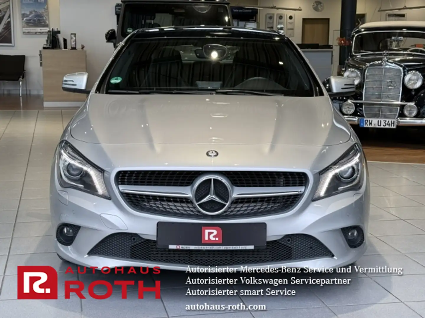 Mercedes-Benz CLA 180 CLA 180 Coupé Urban Pano BiXenon Navi Scheckheft Silber - 2