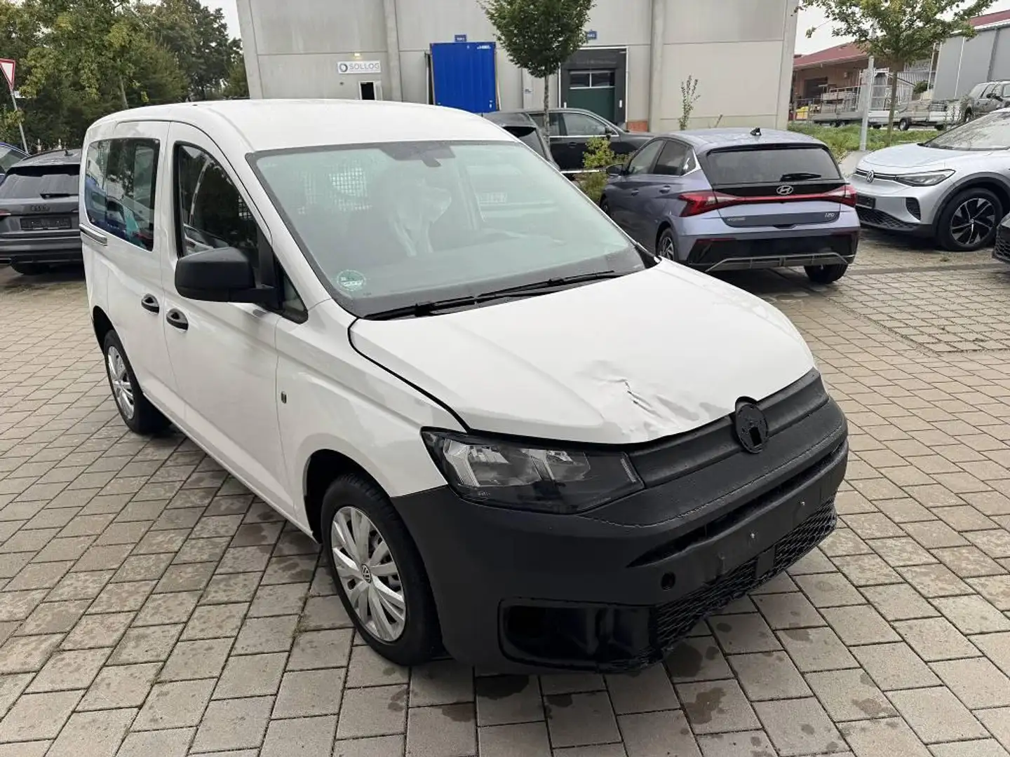 Volkswagen Caddy Cargo 2.0 TDI *TOP-Ausstattung* NEUES MODELL Weiß - 1