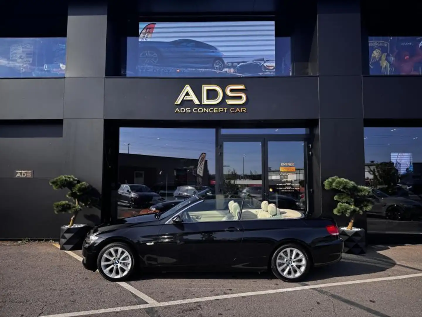 BMW 335 i cabriolet Noir - 2