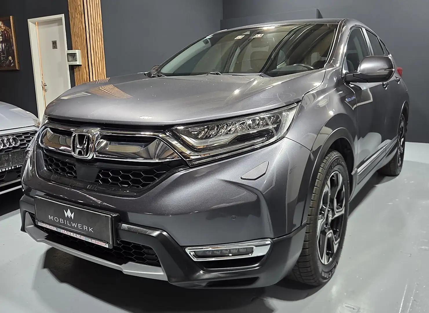 Honda CR-V 2,0 i-MMD Hybrid Elegance Aut. Grau - 2