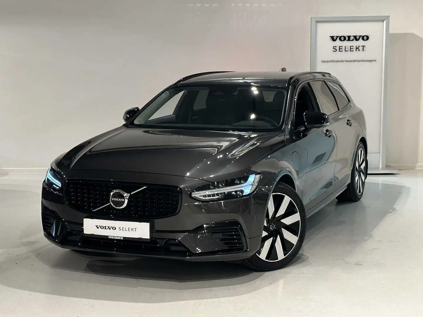 Volvo V90 T6 Recharge dark Plus + electr trekhaak Серый - 1