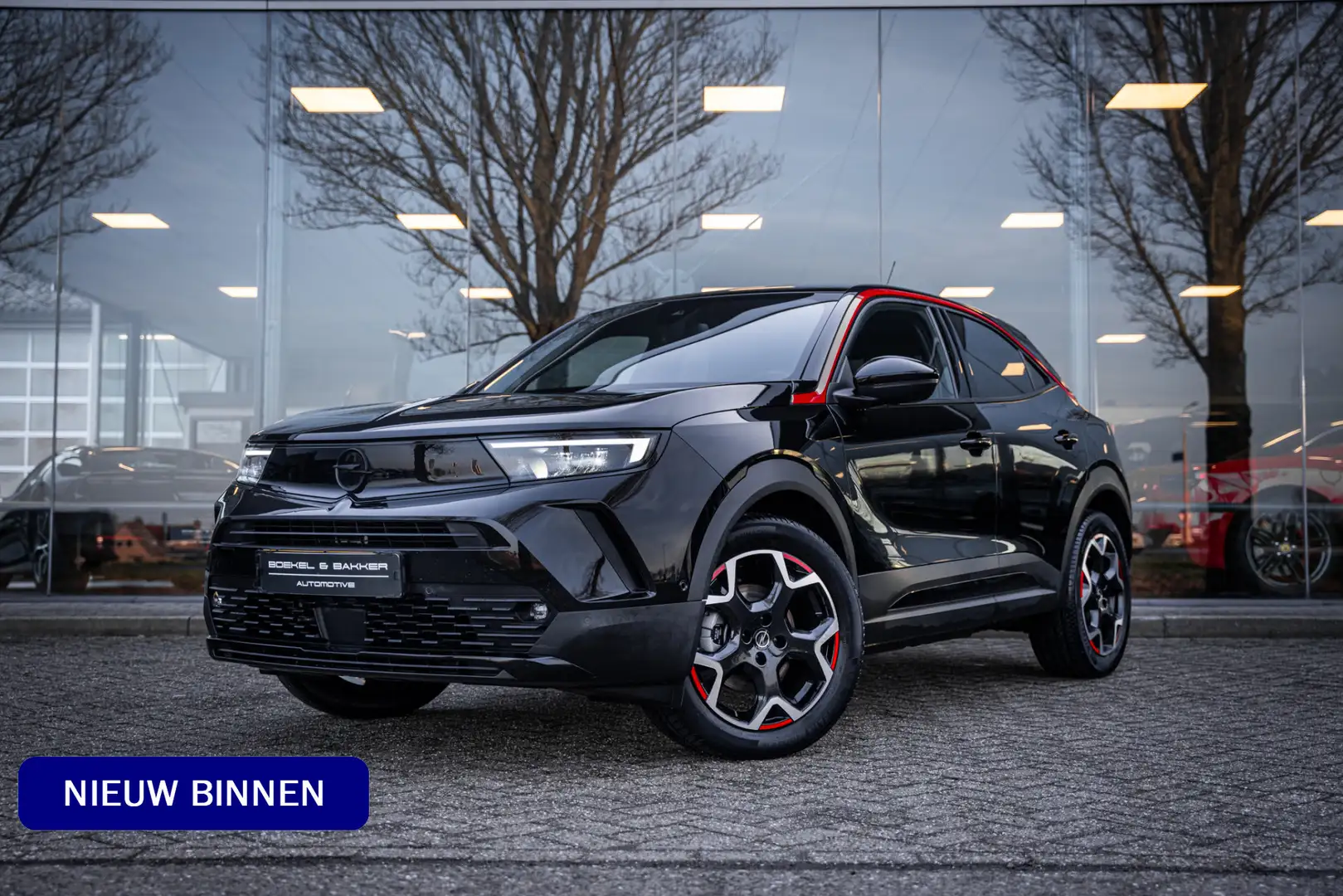 Opel Mokka-E Electric Level 4 50 kWh ** Leder ** Navigatie ** T Noir - 1
