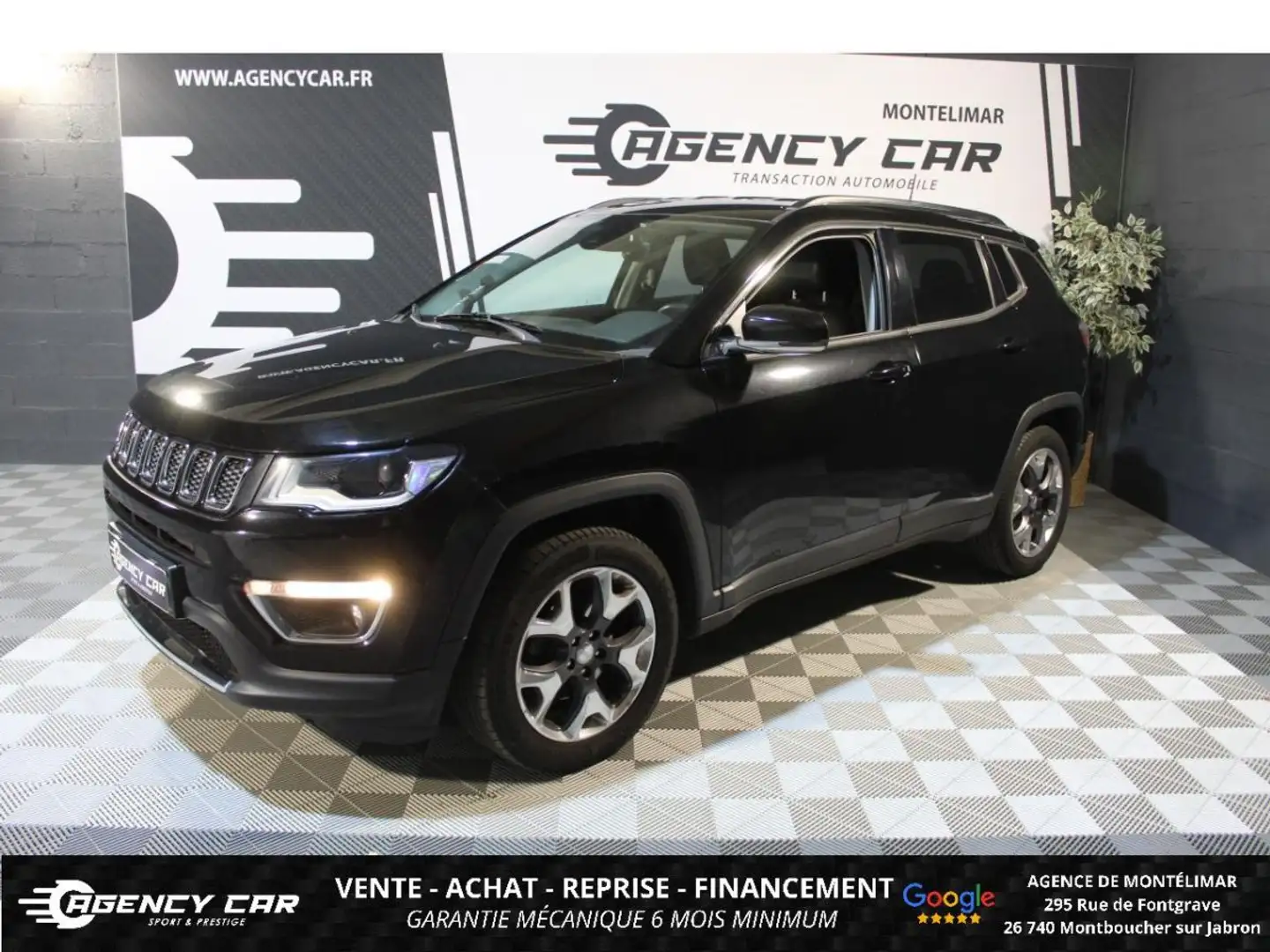 Jeep Compass Limited 1.6 MultiJet 120ch Schwarz - 1