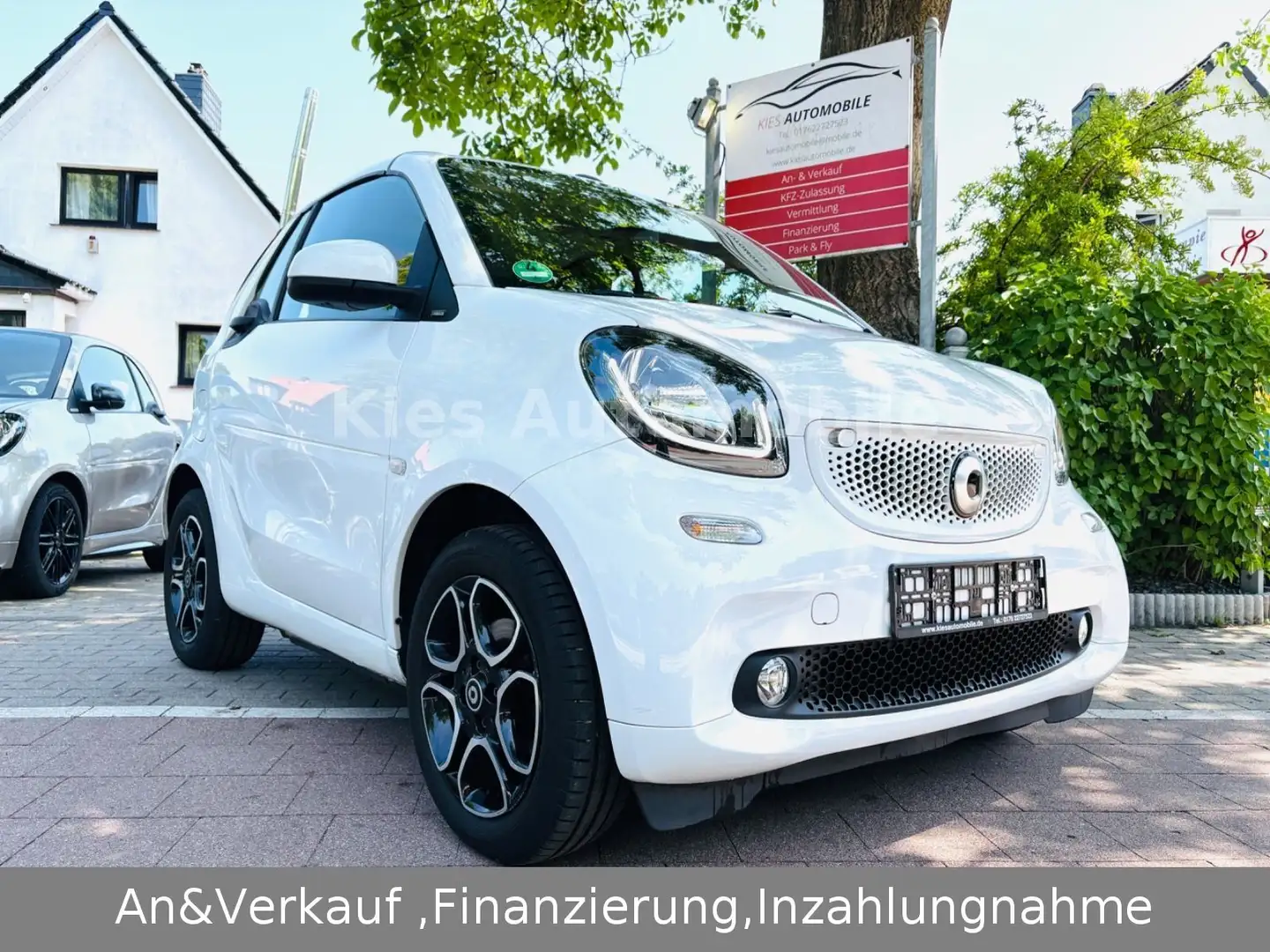 smart forTwo Passion Cabrio 90PS/AUTOM/SITZH/KLIMA/2.H Weiß - 1