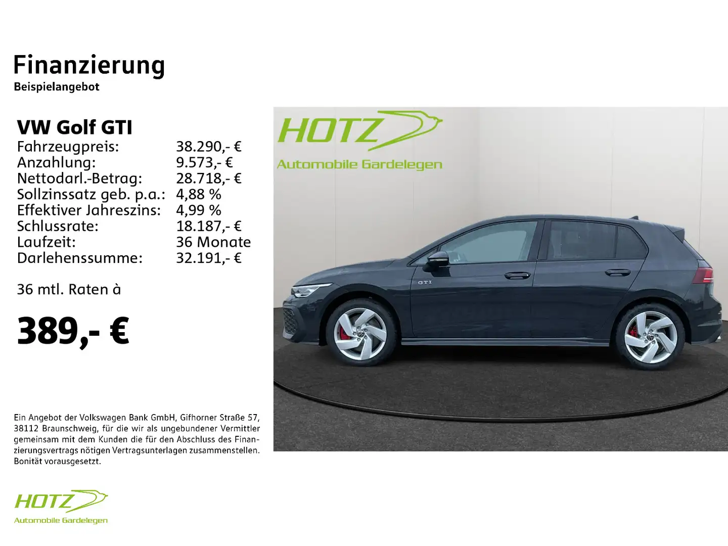Volkswagen Golf GTI 2.0 l TSI DSG GTI ACC/Head-Up/Navi Grijs - 2