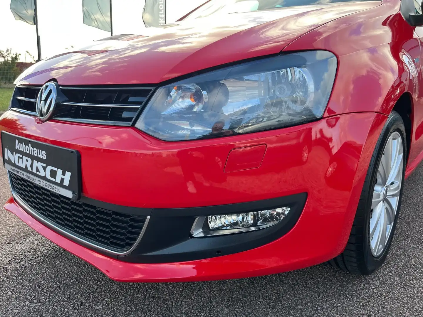 Volkswagen Polo V "Match-Edition" mit PANO+PDC Rot - 2