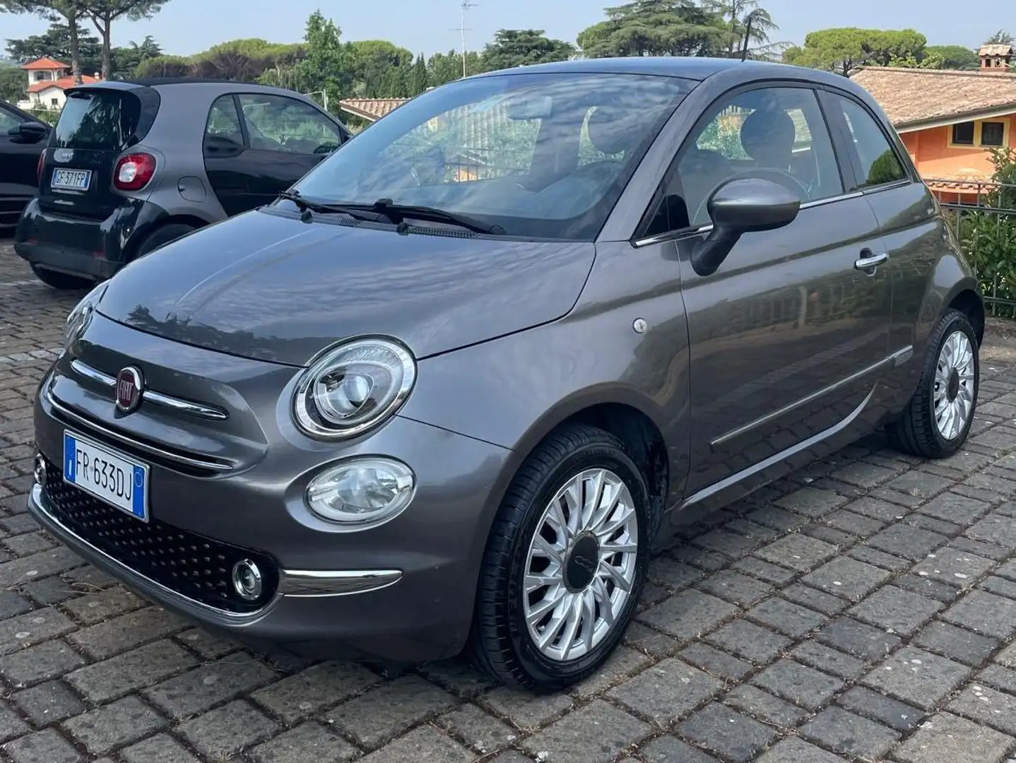 Fiat 500 500  1.2 Lounge 69cv Grigio - 1