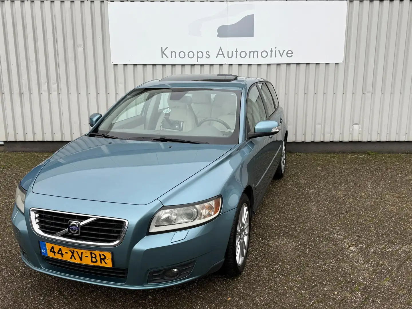 Volvo V50 2.0 Edition II Nieuwe Apk, Apple carplay Blauw - 1