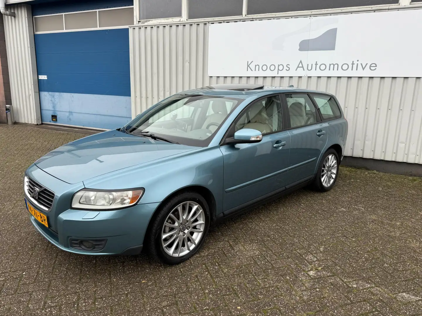 Volvo V50 2.0 Edition II Nieuwe Apk, Apple carplay Blauw - 2