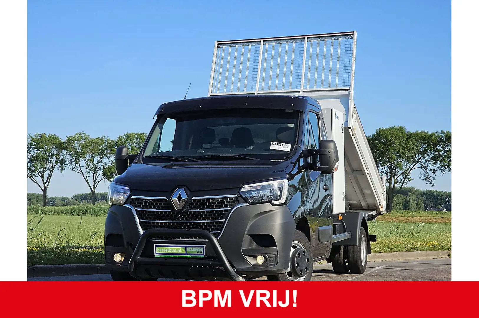 Renault Master T35 2.3 dCi 165 L3 DL Kipper EURO6 3500 kg trekhaa Zwart - 2