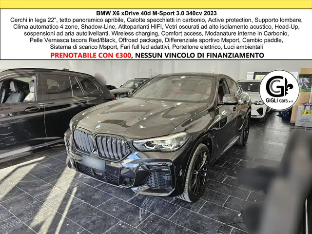 2023 BMW X6 in Black for sale