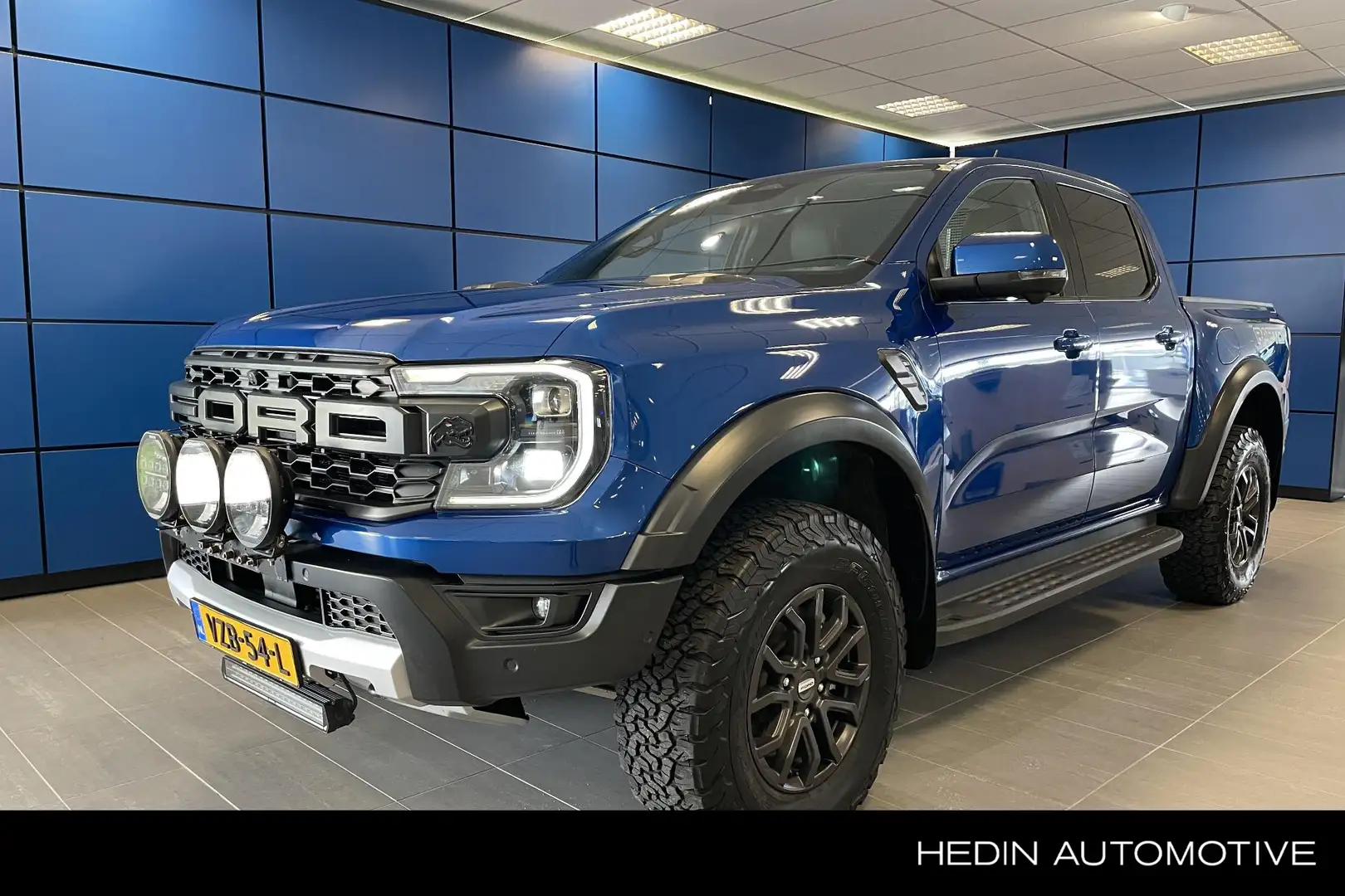 Ford Ranger 3.0 291PK EcoBoost Double Cab Raptor met LPG Blauw - 1