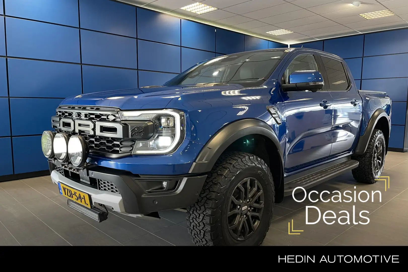 Ford Ranger 3.0 291PK EcoBoost Double Cab Raptor met LPG Bleu - 1