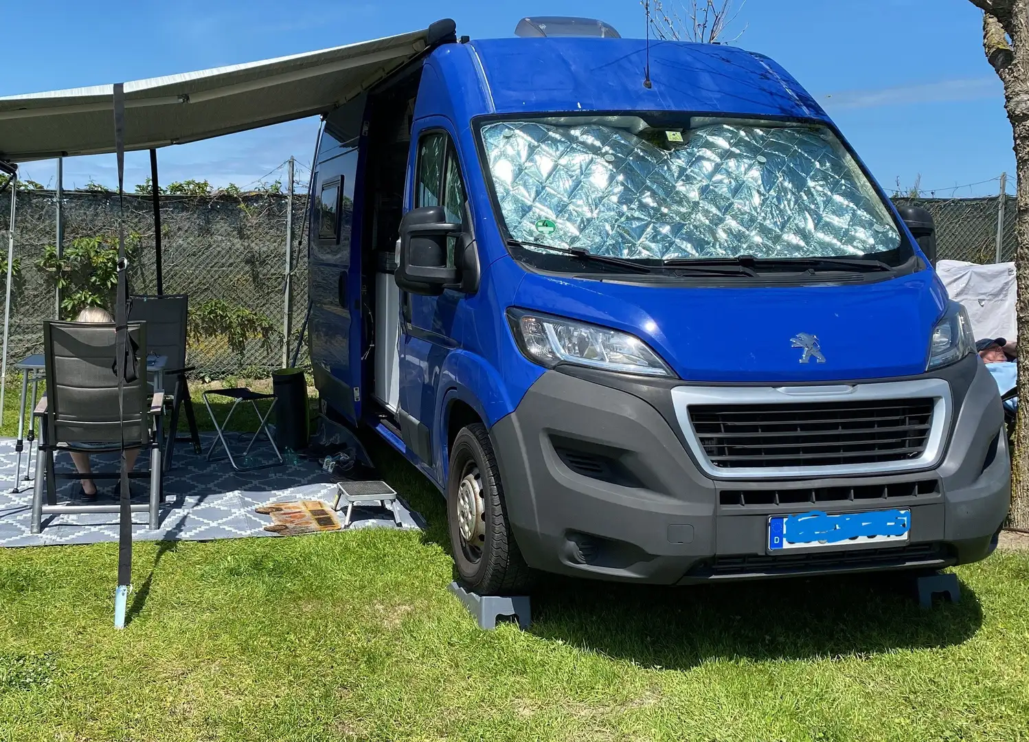 Peugeot Camper Bleu - 1