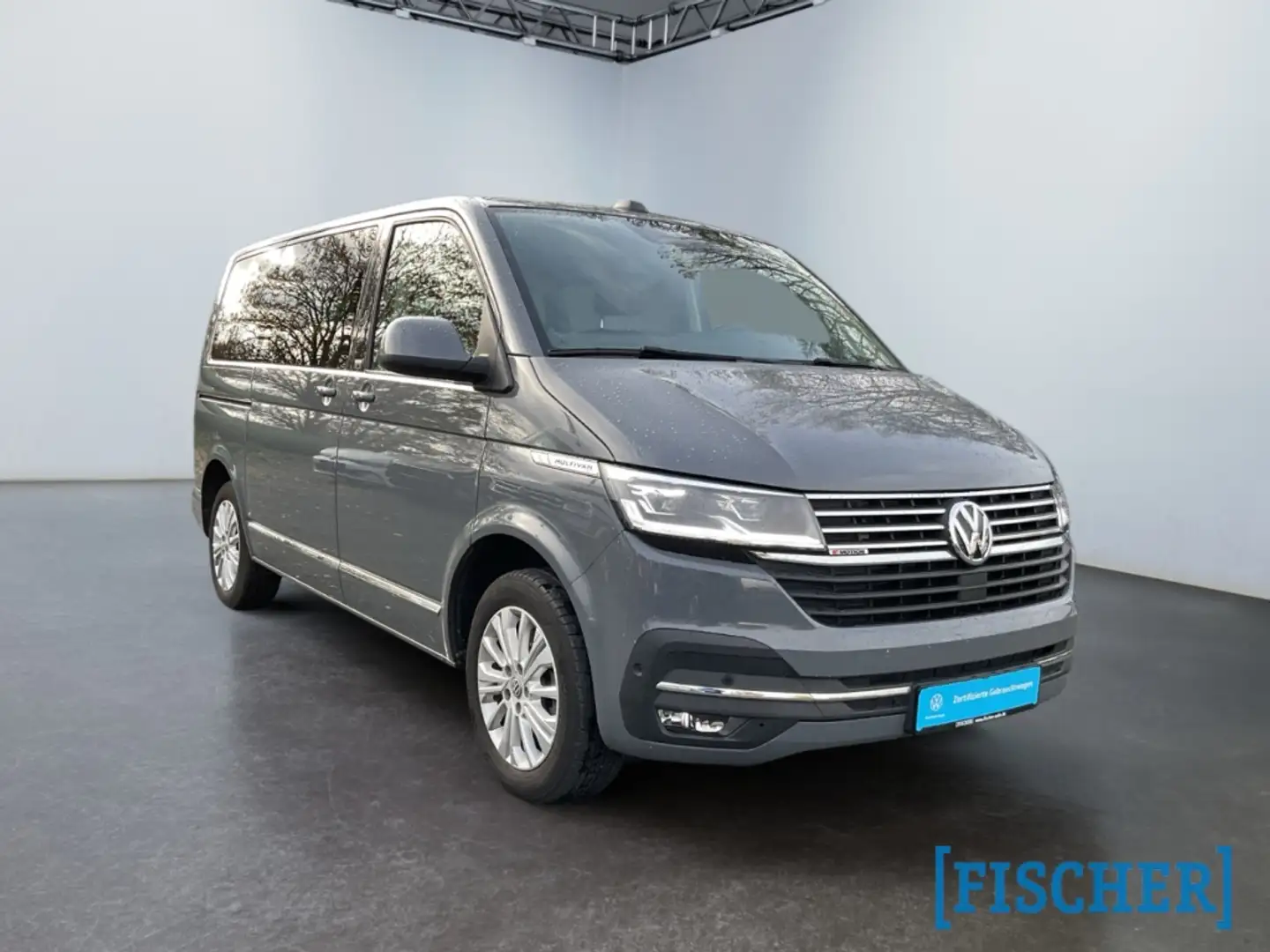 Volkswagen T6.1 Multivan 2.0TDI 4Motion DSG kurz KR Comfortline LED AHK STH Grau - 2