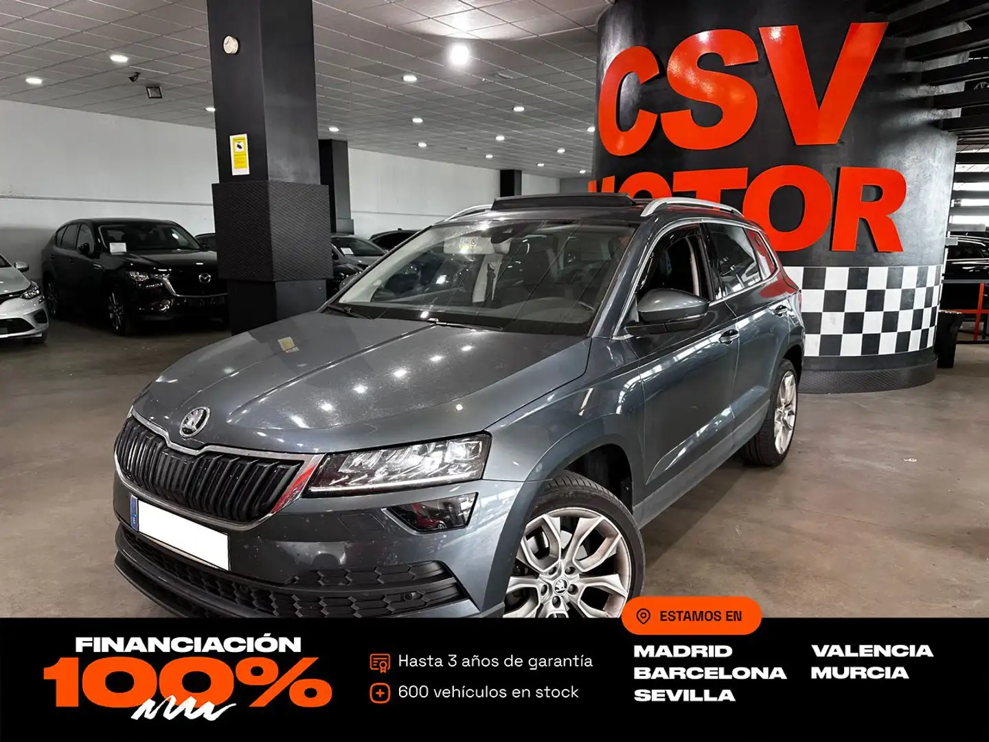 Skoda Kodiaq 2.0TDI AB tech Ambition 4x4 DSG 110kW Gris - 1