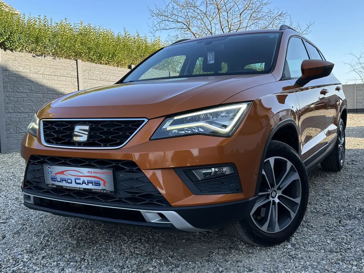 SEAT Ateca 1.0 TSI Ecomotive Style FULL LED/ALCANTARA/CRUISE Orange - 1