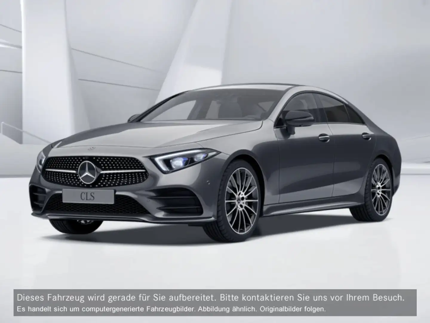 Mercedes-Benz CLS 350 d Cp. 4M AMG Fahrass WideScreen 360° Night Grau - 2
