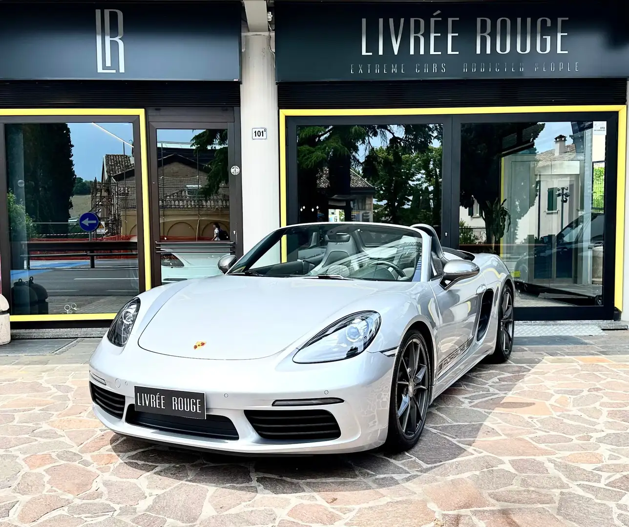 Porsche Boxster 718 Boxster 2.0 T 300cv pdk Silber - 1
